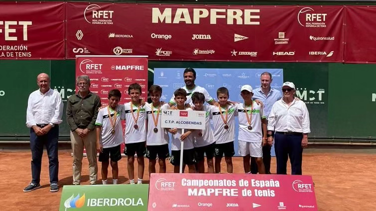 Equipo del club en Campeonato de España