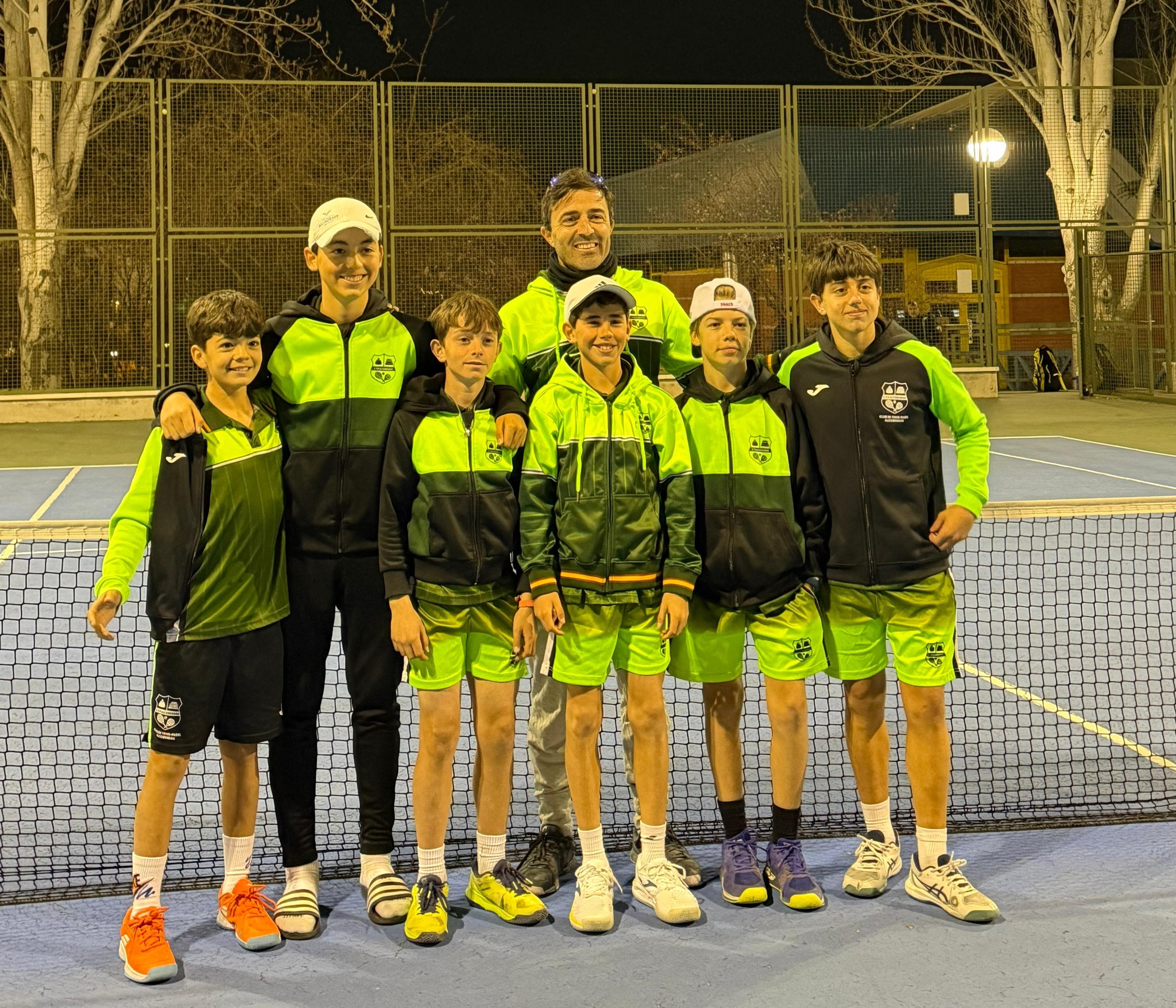 Equipo del club en pista
